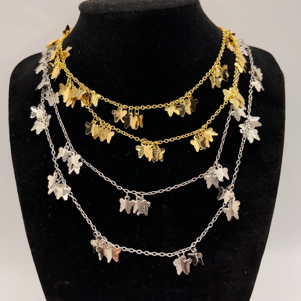 Melania Clara / By Alexa Rae Summer Necklace Gold or Silver